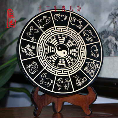 李计忠大师风水产品推介十二生肖八卦风水盘
