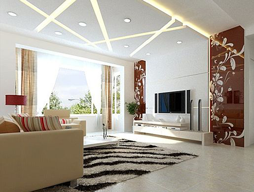 跟李计忠大师学风水客厅吊顶设计风水