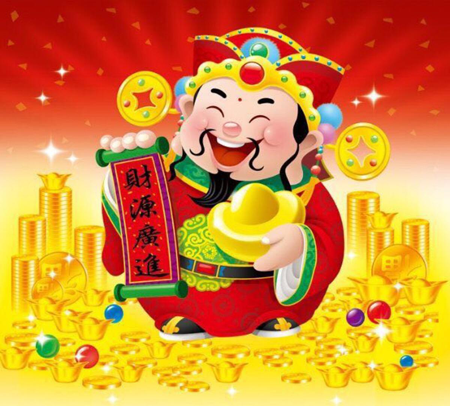 白发知公老,黄金赐福人——李计忠大师解读"黄财神 "