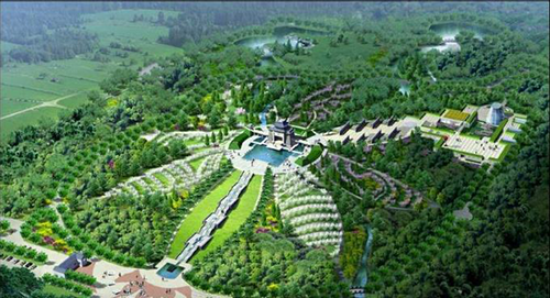 "八宝山"的传说与风水