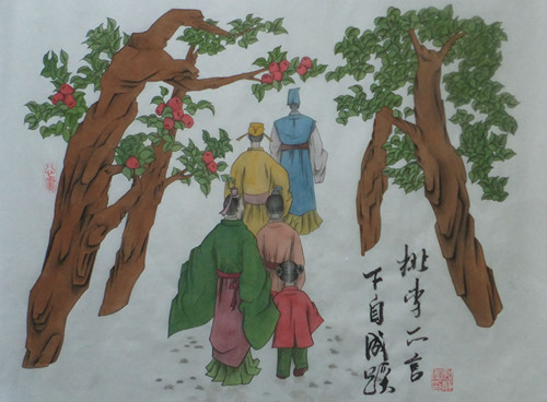 桃李不言下自成蹊